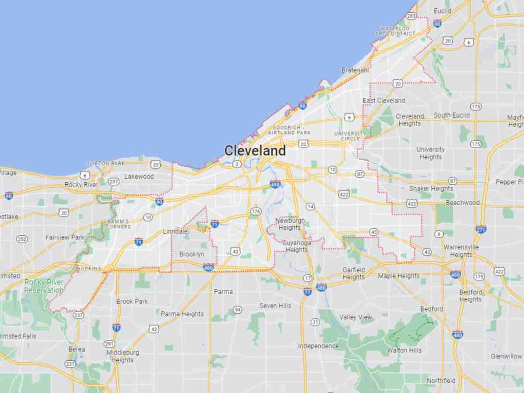 Cleveland, OH Image Map